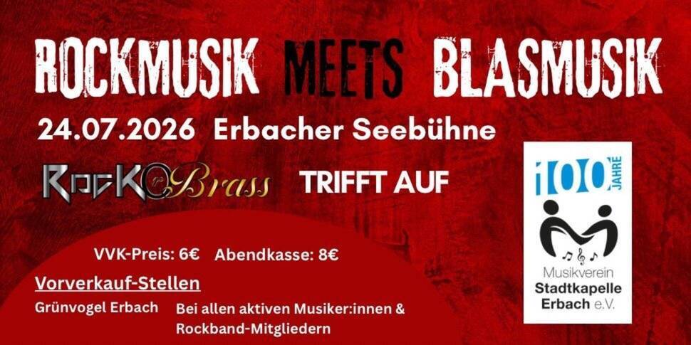 Rockmusik meets Blasmusik