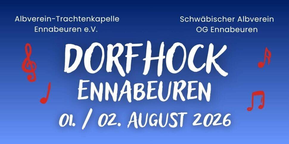 Dorfhock Ennabeuren
