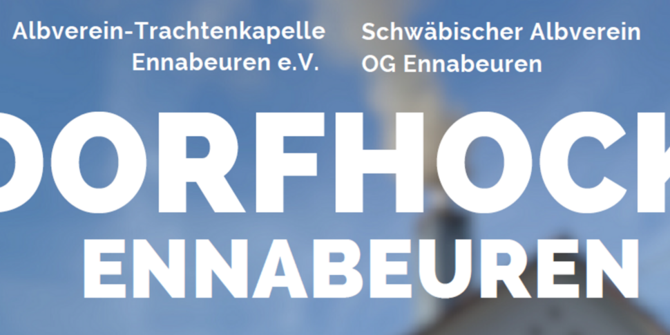 Dorfhock Ennabeuren